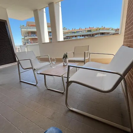 Moderna 60 M2 Con Terrazzo A Parco Leonardo - 5 Min Da Aeroporto Fco E Fiera Di Roma - Promo Inverno Apartman