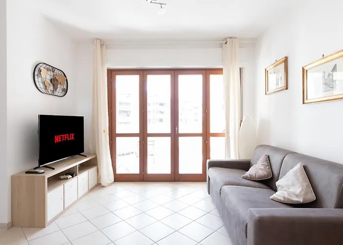 60 M2 Con Terrazzo A Parco Leonardo - 5 Min Da Aeroporto E Fiera Di Roma * Fiumicino