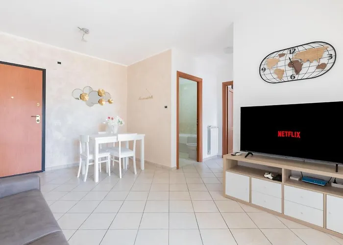 60 M2 Con Terrazzo A Parco Leonardo - 5 Min Da Aeroporto E Fiera Di Roma Fiumicino