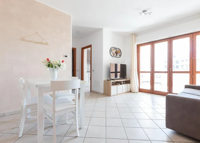 60 M2 Con Terrazzo A Parco Leonardo - 5 Min Da Aeroporto E Fiera Di Roma *